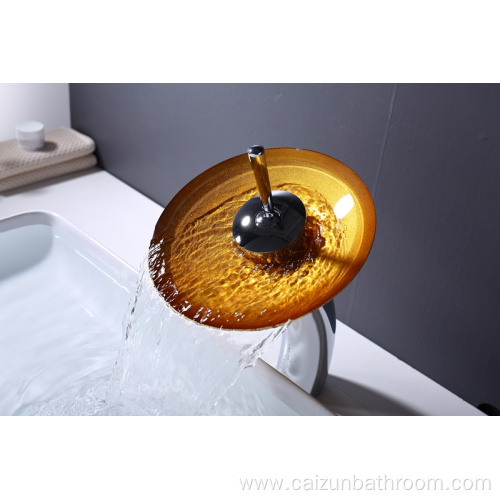 Yellow Single Basin Faucet